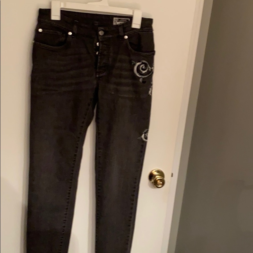 Versace Collection-Hand-painted Jeans